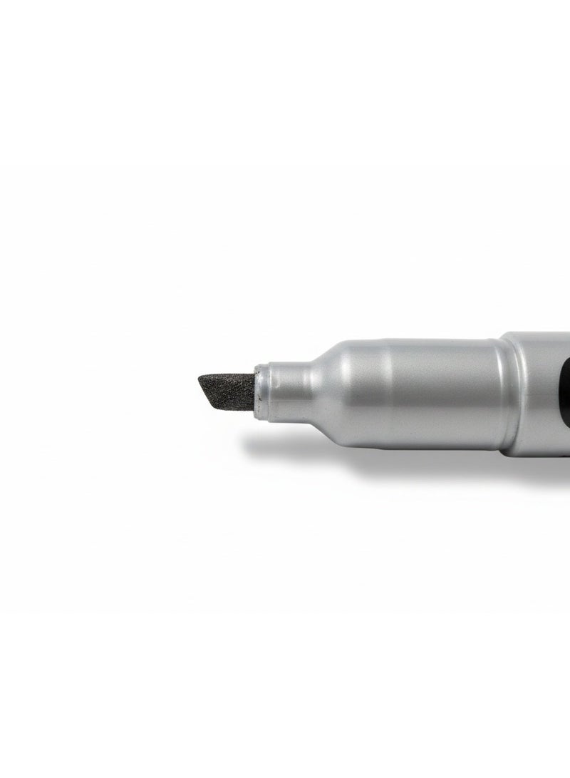 DOLLAR PERMANENT MARKER (Pack of 12) - Professional Chisel Tip for Calligraphy & Crafts - Image 2